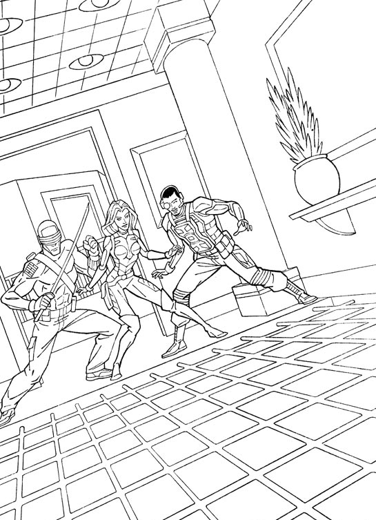 Kids-n-fun.com | 44 coloring pages of G.I. Joe